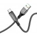 Кабель Hoco S51 5A Extreme USB (m)-USB Type-C (m) 1.2м черный