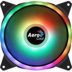 Вентилятор для корпуса Aerocool Duo 14 ARGB 140х140x25 черный 6-pin 23.2дБ (DUO 14 ARGB) Ret