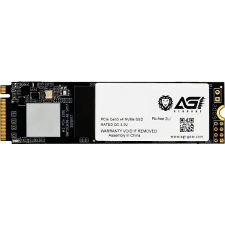 Накопитель SSD AGi PCIe 3.0 x4 256GB AGI256G16AI198 AI198 M.2 2280 OEM