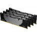 Память DDR4 4x16GB 3600MHz Kingston KF436C16RB12K4/64 Fury Renegade RTL Gaming PC4-28800 CL16 DIMM 288-pin 1.35В kit dual rank с радиатором Ret