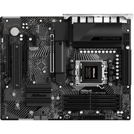 Материнская плата Asrock X670E PG LIGHTNING SocketAM5 AMD X670 4xDDR5 ATX AC`97 8ch(7.1) 2.5Gg RAID+HDMI