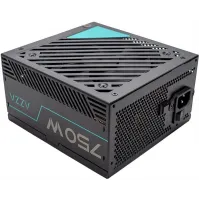 Блок питания Azza ATX 750W PSAZ-750G 80+ gold (20+4pin) APFC 120mm fan 6xSATA Cab Manag RTL