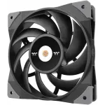 Вентилятор для корпуса Thermaltake Toughfan 12 120х120x25 черный 4-pin 22.3дБ (CL-F117-PL12BL-A) Ret