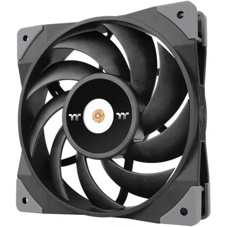 Вентилятор для корпуса Thermaltake Toughfan 12 120х120x25 черный 4-pin 22.3дБ (CL-F117-PL12BL-A) Ret