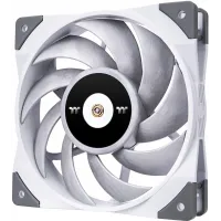 Вентилятор для корпуса Thermaltake Toughfan 14 140х140x25 белый 4-pin 33.2дБ (CL-F118-PL14WT-A) Ret