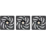 Вентилятор для корпуса Thermaltake Toughfan EX12 Pro Reverse 120х120x25 черный 4-pin 29.8дБ (упак.:3шт) (CL-F171-PL12BL-A) Ret