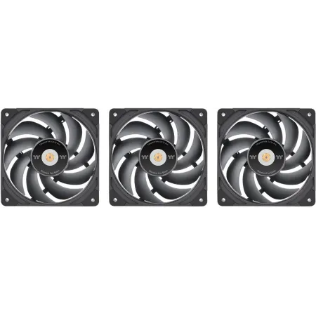 Вентилятор для корпуса Thermaltake Toughfan EX12 Pro Reverse 120х120x25 черный 4-pin 29.8дБ (упак.:3шт) (CL-F171-PL12BL-A) Ret