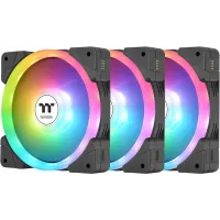 Вентилятор для корпуса Thermaltake Swafan EX12 Reverse ARGB 120х120x25 черный 4-pin 32.5дБ (упак.:3шт) (CL-F167-PL12SW-A) Ret Вентилятор для корпуса Thermaltake Swafan EX12 Reverse ARGB 120х120x25 черный 4-pin 32.5дБ (упак.:3шт) (CL-F167-PL12SW-A) Ret