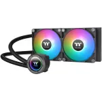 Система водяного охлаждения Thermaltake TH240 V2 ARGB Soc-AM5/AM4/1151/1200/1700 черный 4-pin 25.8dB Al+Cu Ret (CL-W361-PL12SW-A)