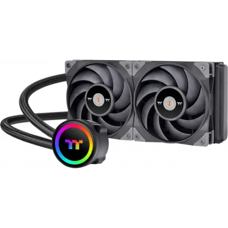 Система водяного охлаждения Thermaltake Toughliquid 240 ARGB Soc-AM5/AM4/1151/1200/1700 черный 4-pin 22.3dB Al+Cu Ret (CL-W319-PL12BL-A)