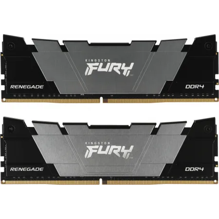 Память DDR4 2x8GB 4800MHz Kingston KF448C19RB2K2/16 Fury Renegade Black RTL Gaming PC4-38400 CL19 DIMM 288-pin 1.5В kit single rank с радиатором Ret