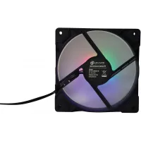 Вентилятор для корпуса Оклик OG-CF120RGB1-BK RGB 120х120x25 черный 3-pin 4-pin (Molex) 23дБ Ret