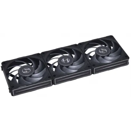 Вентилятор для корпуса Lian-Li Uni Fan P28 120х120x28 черный 4-pin 32.1дБ (упак.:3шт) (G99.12P283B.00) Ret