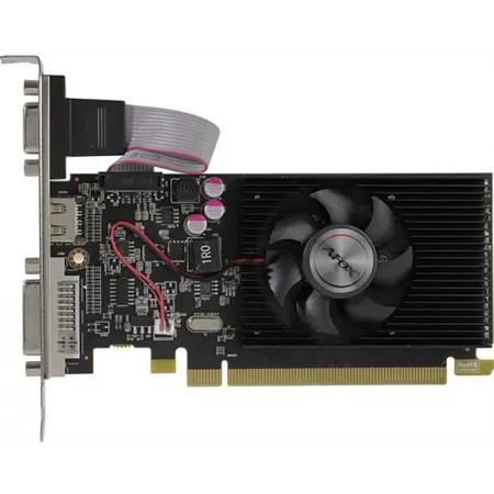 Видеокарта Afox PCI-E 2.0 AF710-1024D3L8 NVIDIA GeForce GT 710 1Gb 64bit GDDR3 954/1333 DVIx1 HDMIx1 CRTx1 HDCP Ret