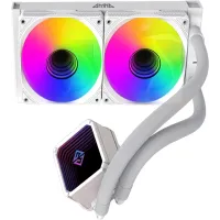Система водяного охлаждения GMNG GG-LC240ARGB1 ARGB 120x120x25mm Soc-AM5/AM4/1151/1200/2066/1700 белый 4-pin 22-35dB Al+Cu 260W 1200gr Ret (GG-LC240ARGB1-WH) Система водяного охлаждения GMNG GG-LC240ARGB1 ARGB 120x120x25mm Soc-AM5/AM4/1151/1200/2066/1700 белый 4-pin 22-35dB Al+Cu 260W 1200gr Ret (GG-LC240ARGB1-WH)