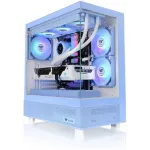 Корпус Thermaltake View 270 TG ARGB Hydrangea голубой без БП ATX 9x120mm 2x140mm 1x200mm 2xUSB3.0 audio bott PSU