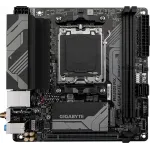 Материнская плата Gigabyte A620I AX SocketAM5 AMD A620 2xDDR5 mini-ITX AC`97 8ch(7.1) 2.5Gg RAID+HDMI+DP