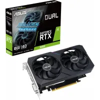 Видеокарта Asus PCI-E 4.0 DUAL-RTX3050-8G-V2 NVIDIA GeForce RTX 3050 8Gb 128bit GDDR6 1777/14000 DVIx1 HDMIx1 DPx1 HDCP Ret