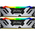 Память DDR5 2x16GB 7200MHz Kingston KF572C38RSAK2-32 Fury Beast RGB RTL Gaming PC5-57600 CL38 DIMM 288-pin 1.45В kit single rank с радиатором Ret