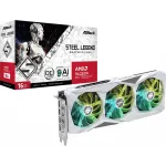 Видеокарта Asrock PCI-E 4.0 RX7600XT SL 16GO AMD Radeon RX 7600XT 16Gb 128bit GDDR6 2539/18000 HDMIx1 DPx3 HDCP Ret