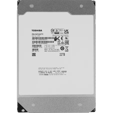 Жесткий диск Toshiba SATA-III 22TB MG10AFA22TE Server Enterprise Capacity 512E (7200rpm) 512Mb 3.5"