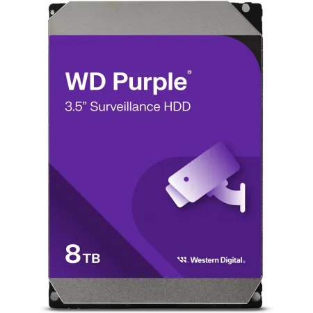 Жесткий диск WD SATA-III 8TB WD85PURZ Surveillance Purple (5640rpm) 256Mb 3.5"