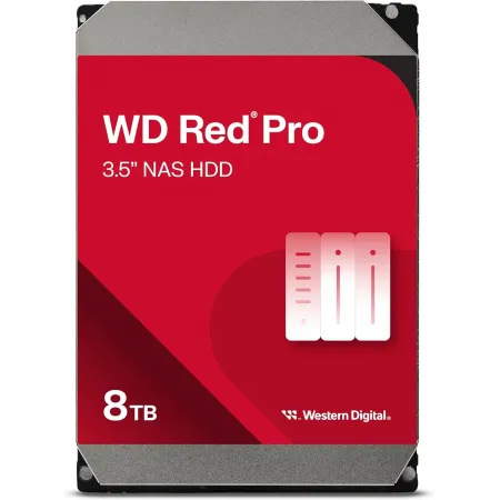 Жесткий диск WD SATA-III 8TB WD8005FFBX NAS Red Pro (7200rpm) 256Mb 3.5"