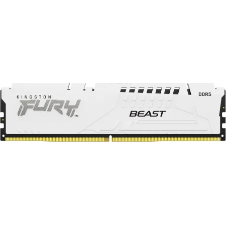 Память DDR5 16GB 6000MHz Kingston KF560C36BWE-16 Fury Beast White Expo RTL Gaming PC5-48000 CL36 DIMM 288-pin 1.25В dual rank с радиатором Ret