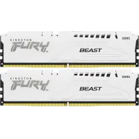 Память DDR5 2x16GB 5600MHz Kingston KF556C36BWEK2-32 Fury Beast White Expo RTL Gaming PC5-44800 CL36 DIMM 288-pin 1.25В kit single rank с радиатором Ret Память DDR5 2x16GB 5600MHz Kingston KF556C36BWEK2-32 Fury Beast White Expo RTL Gaming PC5-44800 CL36 DIMM 288-pin 1.25В kit single rank с радиатором Ret