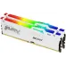 Память DDR5 2x16GB 6000MHz Kingston KF560C36BWEAK2-32 Fury Beast White Expo RGB RTL Gaming PC5-48000 CL36 DIMM 288-pin 1.35В dual rank с радиатором Ret