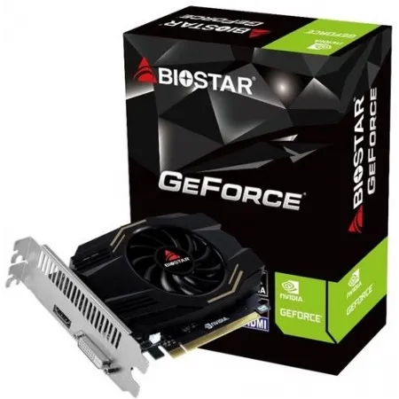 Видеокарта Biostar PCI-E 4.0 VN1034TB46 NVIDIA GeForce GT 1030 4Gb 64bit DDR4 1152/2000 DVIx1 HDMIx1 HDCP Ret