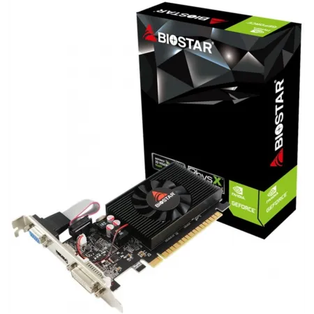 Видеокарта Biostar PCI-E GT710-2GB D3 LP NVIDIA GeForce GT 710 2Gb 64bit DDR3 954/1333 DVIx1 HDMIx1 CRTx1 HDCP Ret low profile