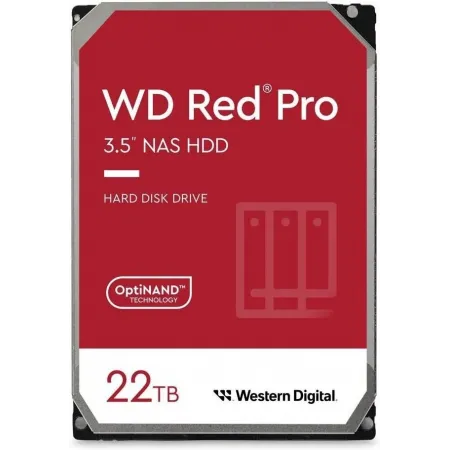 Жесткий диск WD SATA-III 22TB WD221KFGX NAS Red Pro (7200rpm) 512Mb 3.5"