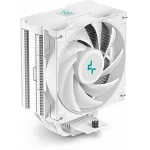 Устройство охлаждения(кулер) Deepcool AG400 Digital WH Soc-AM5/AM4/1151/1200/1700 белый 4-pin 31.6dB Al+Cu LCD 220W 636gr Ret (R-AG400-WHNDMN-G-1)