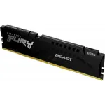 Память DDR5 16GB 6000MHz Kingston KF560C30BB-16 Fury Beast RTL Gaming PC5-48000 CL30 DIMM 288-pin 1.4В kit single rank с радиатором Ret