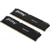 Память DDR5 2x8GB 6000MHz Kingston KF560C30BBEK2-16 Fury Beast Black Expo RTL Gaming PC5-48000 CL30 DIMM 288-pin 1.4В kit single rank с радиатором Ret