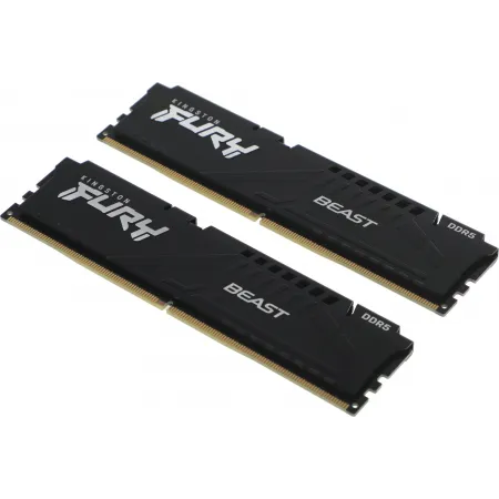 Память DDR5 2x8GB 6000MHz Kingston KF560C30BBEK2-16 Fury Beast Black Expo RTL Gaming PC5-48000 CL30 DIMM 288-pin 1.4В kit single rank с радиатором Ret