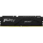 Память DDR5 16GB 6400MHz Kingston KF564C32BBE-16 Fury Beast Black Expo RTL Gaming PC5-51200 CL32 DIMM 288-pin 1.4В single rank с радиатором Ret