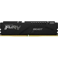 Память DDR5 16GB 6400MHz Kingston KF564C32BBE-16 Fury Beast Black Expo RTL Gaming PC5-51200 CL32 DIMM 288-pin 1.4В single rank с радиатором Ret