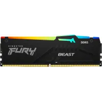 Память DDR5 32GB 6000MHz Kingston KF560C30BBA-32 Fury Beast RGB RTL Gaming PC5-48000 CL30 DIMM 288-pin 1.4В kit single rank с радиатором Ret