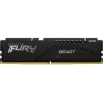 Память DDR5 32GB 6400MHz Kingston KF564C32BBE-32 Fury Beast RTL Gaming PC5-51200 CL32 DIMM 288-pin 1.4В single rank с радиатором Ret