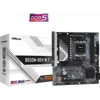 Материнская плата Asrock B650M-HDV/M.2 SocketAM5 AMD B650 2xDDR5 mATX AC`97 8ch(7.1) 2.5Gg RAID+HDMI+DP Материнская плата Asrock B650M-HDV/M.2 SocketAM5 AMD B650 2xDDR5 mATX AC`97 8ch(7.1) 2.5Gg RAID+HDMI+DP