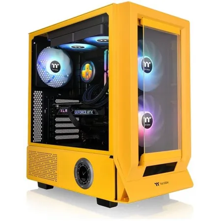 Корпус Thermaltake Ceres 350 MX Bumblebee желтый без БП E-ATX 2x140mm 2xUSB3.0 audio bott PSU