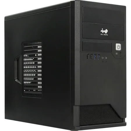 Корпус Inwin EMR048BL RB-S450HQ70 черный 450W mATX 1x92mm 1x120mm 2xUSB2.0 2xUSB3.0 audio