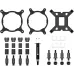 Система водяного охлаждения ID-Cooling FX360 ARGB Soc-AM5/AM4/1151/1200/2066/1700 белый 4-pin 14-30dB Al+Cu 350W Ret (FX360 ARGB WHITE)