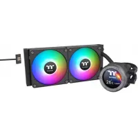 Система водяного охлаждения Thermaltake TH280 V2 Ultra EX ARGB Soc-AM5/AM4/1151/1200/1700 черный 4-pin 30.7dB Al+Cu LCD Ret (CL-W416-PL14SW-A)