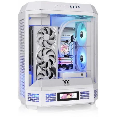 Корпус Thermaltake The Tower 600 Snow белый без БП ATX 13x120mm 9x140mm 4xUSB3.0 audio bott PSU