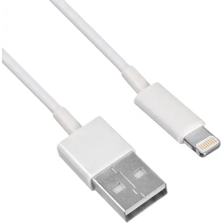 Кабель KingPrice KP-USBAL-1m USB (m)-Lightning (m) 1м белый