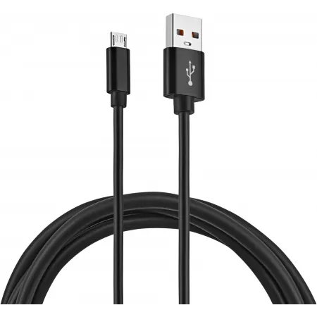 Кабель KingPrice KP-microUSB-2.4A-1m USB (m)-micro USB (m) 1м черный