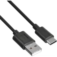 Кабель KingPrice KP-USBAC-3A-1.5m USB (m)-USB Type-C (m) 1.5м черный Кабель KingPrice KP-USBAC-3A-1.5m USB (m)-USB Type-C (m) 1.5м черный